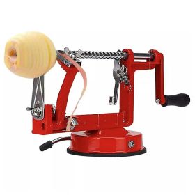 Apple Peeler Corer with Stainless Steel Blades and Powerful Suction Base