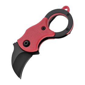 Outdoor Knife Portable EDC Key Knife (Option: Noble Red 85-85-Noble Red)