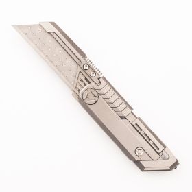 Titanium Alloy Utility Folding Self-defense Pocket Knife (Option: Polishing)