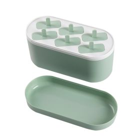1pc Ice Cream Mold; Storage Pastry Mold; Household Popsicle Ice Cream Freezer; Ice Cube Box; Ice Pastry; Ice Tray; Kitchen Supplies (Color: A)