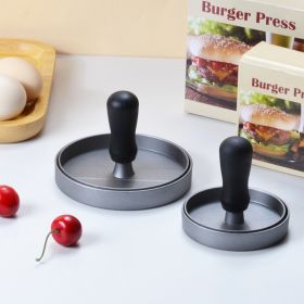 Home kitchen burger meat press mold manual non-stick meat patty press (select: S-5565)