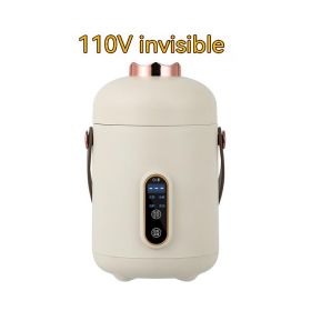 110V220V Smart Electric Stew Cooker Personal Portable Electric Stew Pot (Option: Invisible Version-230V British Standard)